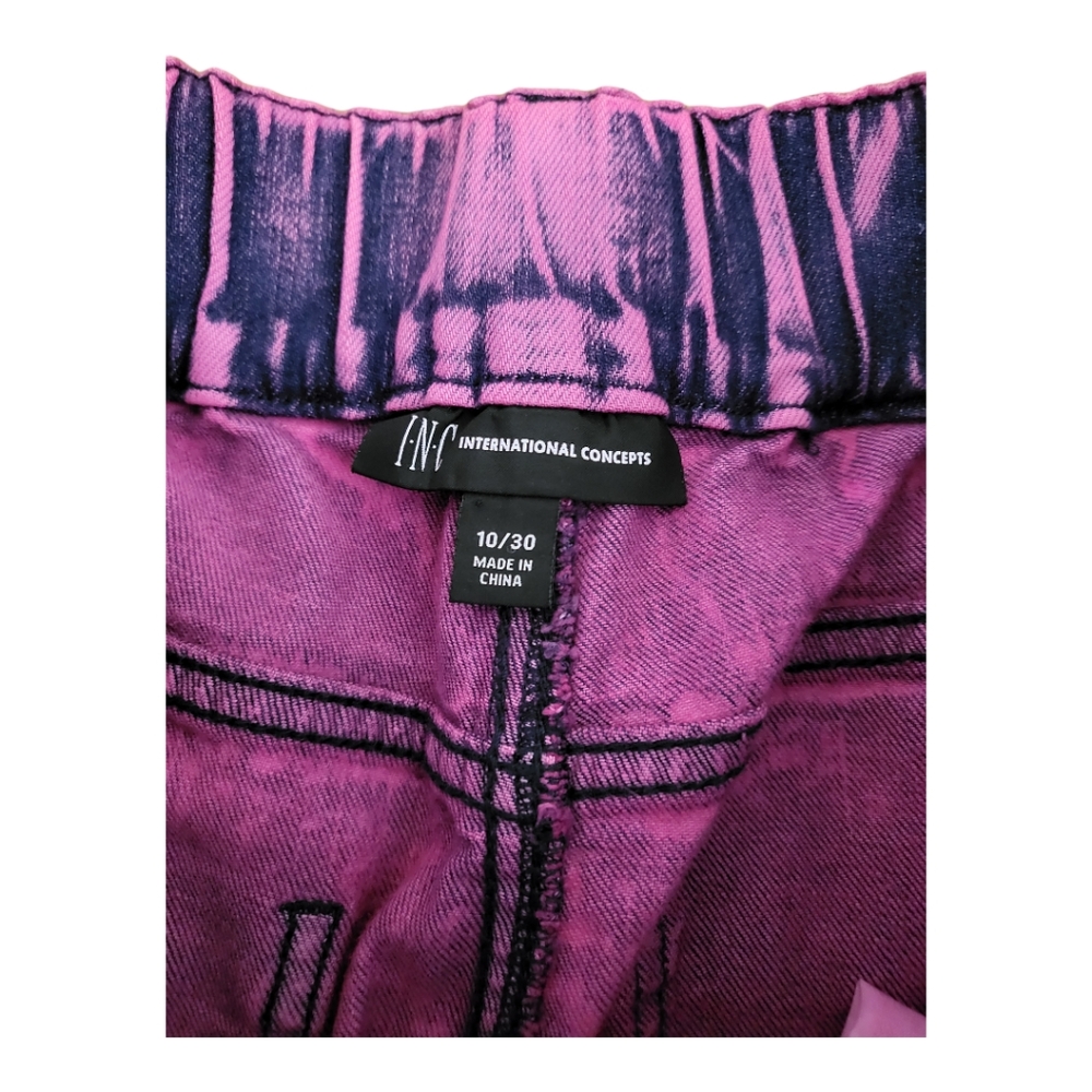 INC International Concepts Pink Washed Ankle Jeans - Picture 11 of 11
